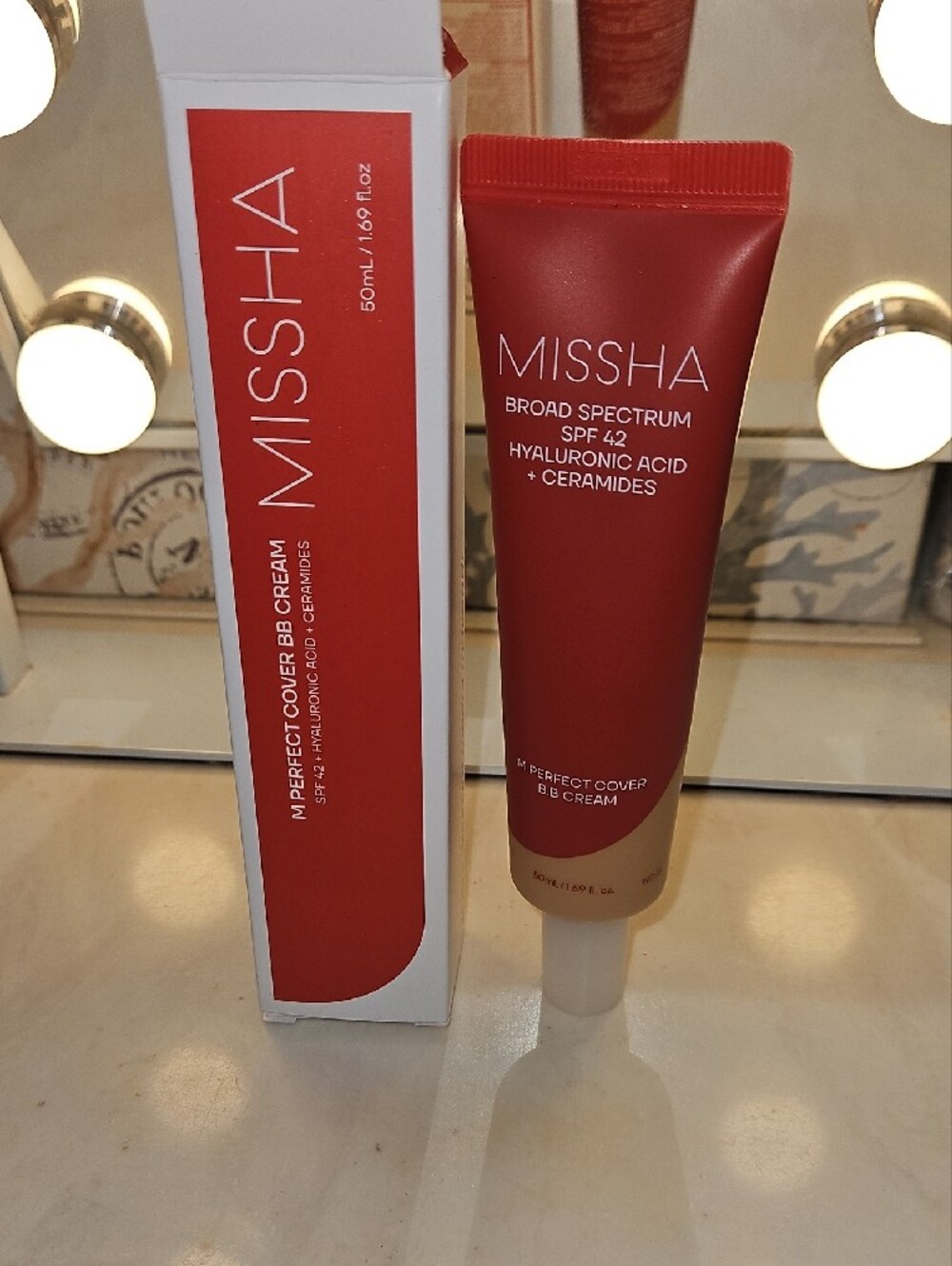 MISSHA M Perfect Cover BB Cream - Warm Orange Shade